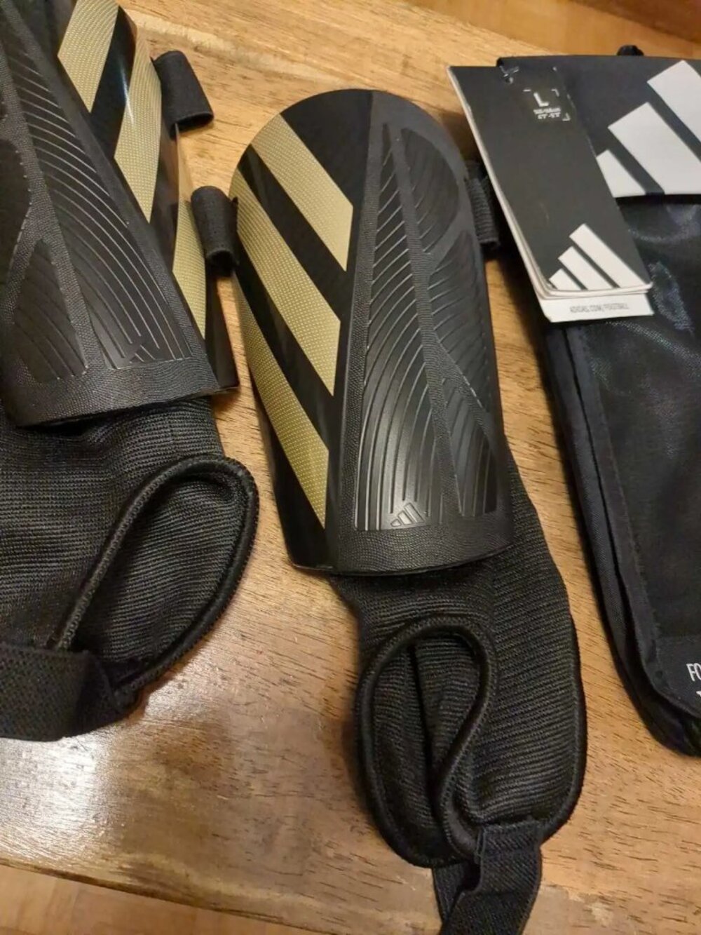 NEW ADIDAS Soccer Tiro Match Shin Guards - Size L Junior